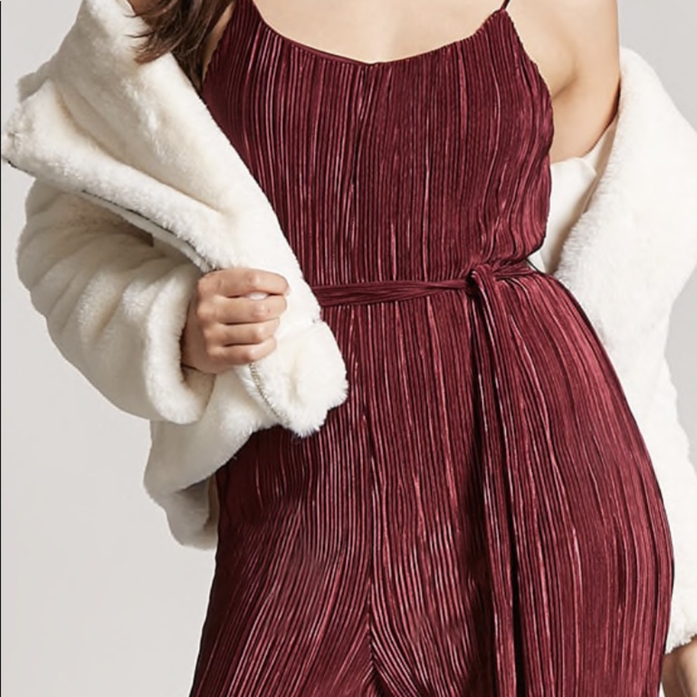 Ribbed cami jumpsuit